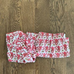 pink roller rabbit pjs, small